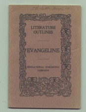1900-08 Bklt; Outline Study of Evangeline picture
