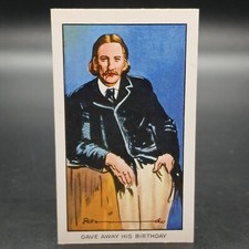 1934 Ripley's Believe It Or Not ROBERT STEVENSON Carreras Tobacco Cigarette picture
