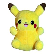 Kids Pikachu 17'' Tall x 15'' Wide XL Backpack with Zipper Pouch Pokemon Plush picture