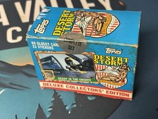 Desert Storm 1991 Topps  Deluxe Collectors Edition Box Unopened Complete Set picture