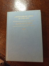 1965 United Grand Lodge Of England Constitutions   Freemasonry masonic/703 picture