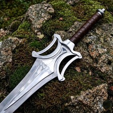 Handmade He Man Grayskull Power Sword, Stainless Steel Blade, Rosewood Handle picture