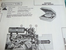Original Sams Photofact Manual TRUETONE 4DC6523 (772) picture