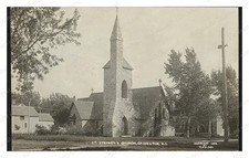 Casselton North Dakota St. Stephen's Church Standard Postcard COPY RPPC picture