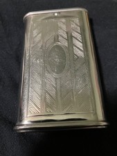 Vintage GERMAN Art Deco Cigarette Holder Case Slide Top picture