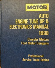 MOTOR Auto Engine Tune Up Electronics Manual 1990 picture
