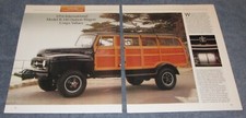 1954 International Model R-140 Woody Station Wagon Info Article 