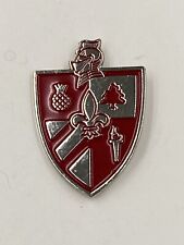 Red Shield Medieval Military Armor Lapel Pin Brooch picture