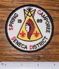 Seneca District Boy Scouts NCAC Spring Camporee 1989 BSA Patch picture