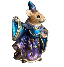 Windstone Editions Mouse Wizard Peacock 403-P Melody Peña 1997 picture