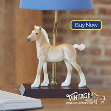 2026 Breyer Vintage Club Phoebe & Stablemate Model Flocked Lippizaner picture