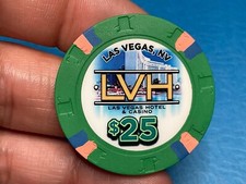 $25————LVH—-———LAS VEGAS NEVADA  CASINO  CHIP —-———Z-1841 picture