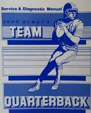 John Elway's Team Quarterback Arcade Manual Original Game Service 1988 Leland picture