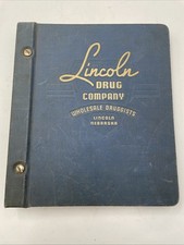 1938 Lincoln Drug Company Wholesale Druggists Catalog Sundries Soda Fountain picture