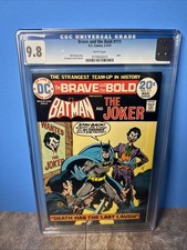 Brave and the Bold #111 CGC 9.8 WP DC Comics 1974 Batman JOKER Jim Aparo picture