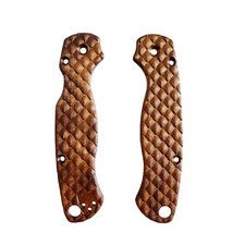 Dragonscale walnut scales for Spyderco Paramilitary 2 picture