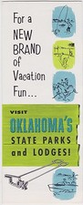 c1960 Oklahoma's State Parks And Lodges Brochure picture