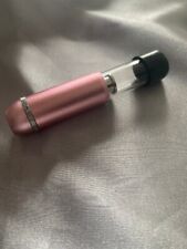 Pink Rotating glass pipe smoking tube (Aluminum Shell) picture