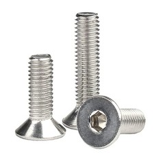 M6-1.0 x 80mm Flat Head Socket Cap Screws Bolts, Stainless Steel 18-8 (304), ... picture