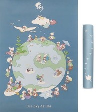 Sky Children of the Light A3 Poster with Tube Group Illustration Official picture