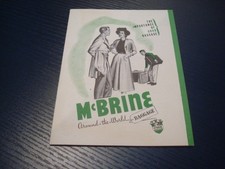 Vintage 1930's-40's, Advertising Brochure, McBrine Luggage (9296) picture