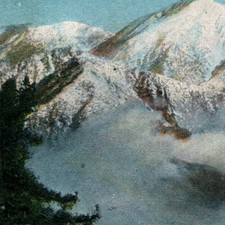 Vintage c.1915 Postcard California Mt. San Antonio Old Baldy Landscape Mountain picture