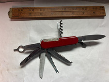 WENGER Delemont Swiss Army Knife Multi Tool [11] made-in-Switzerland vintage picture