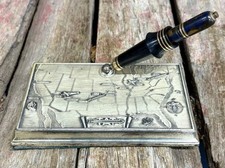 Early Vintage Transcontinental Air Transport TAT Advertising Desk Pen & Holder picture