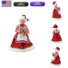 Department 56 Possible Dreams Santa Mrs. Claus Figurine 18.5 Inch Multicolor picture