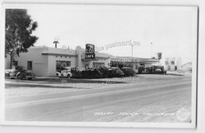 Desert Center, California-Standard Oil Gas Station-Cafe-40s-RPPC Photo Postcard picture