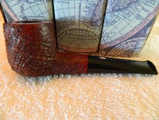 ESTATE PIPE CASTELLO OLD ANTIQUARI, KINO, G, 845, POT SHAPE, USED picture