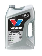 Valvoline Advanced Full Synthetic SAE 0W-20 Motor Oil 5 QT picture