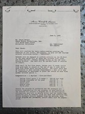 1966-67  The Newlywed Original Letters Bob Eubanks Chuck Barris Noel Rubaloff picture