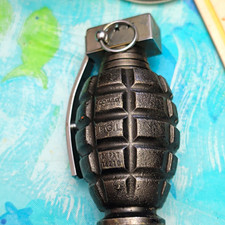 Vintage 1950’s Combat P.G.L. Pat 14210 Hand Grenade Table Lighter picture