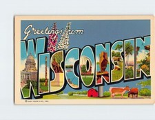 Postcard Greetings from Wisconsin, USA picture