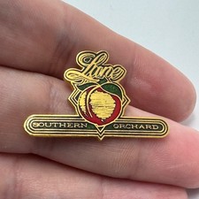 Rare Lane Southern Orchard Peach Lapel Pin Vintage Orchards picture