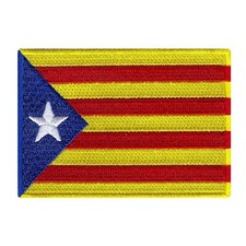 CATALONIA SECESSION FLAG embroidered iron-on PATCH CATALUÑA CATALUNYA SPAIN picture