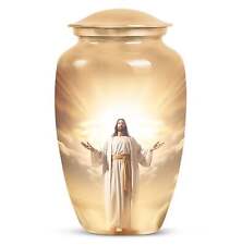 Jesus-Memorial Cremation Urn for Adult, Peaceful Rest for Mom picture
