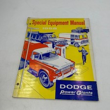 Original 1958 Dodge Truck Special Equipment Manual Dealer Catalog '58 picture