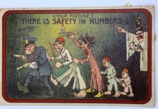 1909 Artist-Signed CARMICHAEL Comic Postcard 