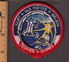 1984 Shuttle Challenger STS-41-C (STS-13) embroidered 3