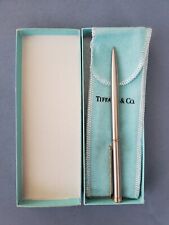 Tiffany & co Diplomat Steel Gold  pen  Germany w Box *Working  picture