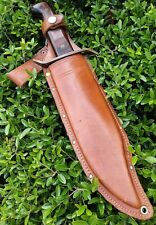 Vintage Western W49 Bowie knife made in USA with sheath  picture