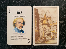 Swap Playing Card   AUTHORS   NATHANIEL HAWTHORNE   Twice Told Tales  2003 picture