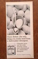 1966 Calgonite Dishwashing Detergent 20 Eggs Photo Vintage Magazine Print Ad  picture