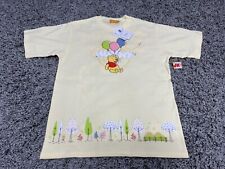 NEW Tokyo Disney Resort Shirt Medium Yellow Winnie The Pooh Hunny Hunt Eeyore picture