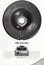 1963 Kodak: Simple As the Wheel Vintage Print Ad picture