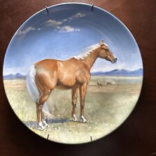 THE AMERICAN QUARTER HORSE Collectors Plate Spode Signed Limited Edition Number picture