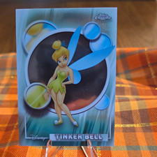 2023 Topps Chrome Disney 100 Base Set Tinker Bell #166 Peter Pan Non-Sport picture