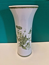 VTG 1980s Italian Pottery Botanical Vase Tiffany & Co by Este Ceramiche. Hand-pa picture